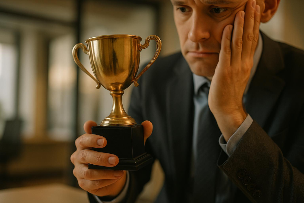 Professional feeling like a fraud after promotion